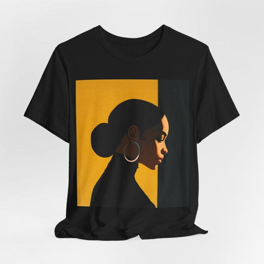 Modern Melanin Lady Shirt - Afrocentric Art by The Trini Gee