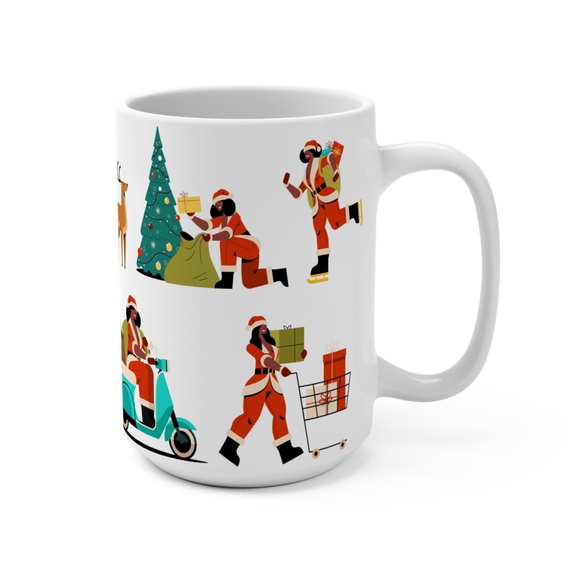 Mrs Santa Claus Mug - The Trini Gee