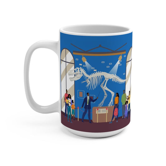 Museum Visit Mug - Afrocentric Art by The Trini Gee
