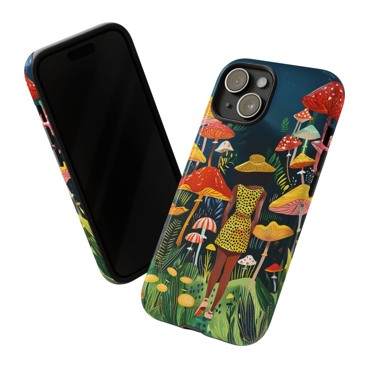 Mushroom Walk Phone Case iPhone 16 Pro Max Mushroom Walk Phone Case iPhone 16 Pro Max