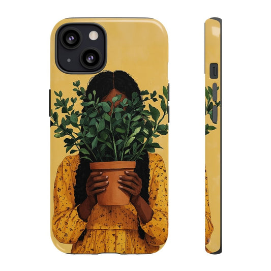 Plant Face Phone Case - The Trini Gee