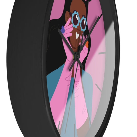 Queen Time Wall Clock - The Trini Gee