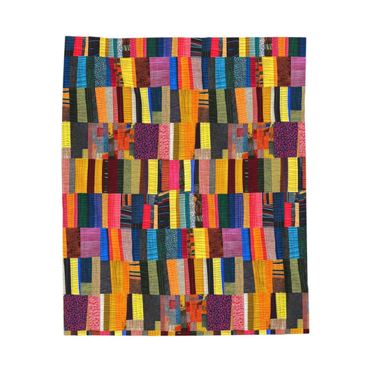 Quilt Style Blanket - The Trini Gee