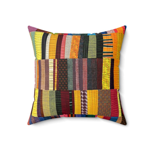 Quilt Style Throw Pillow - The Trini Gee