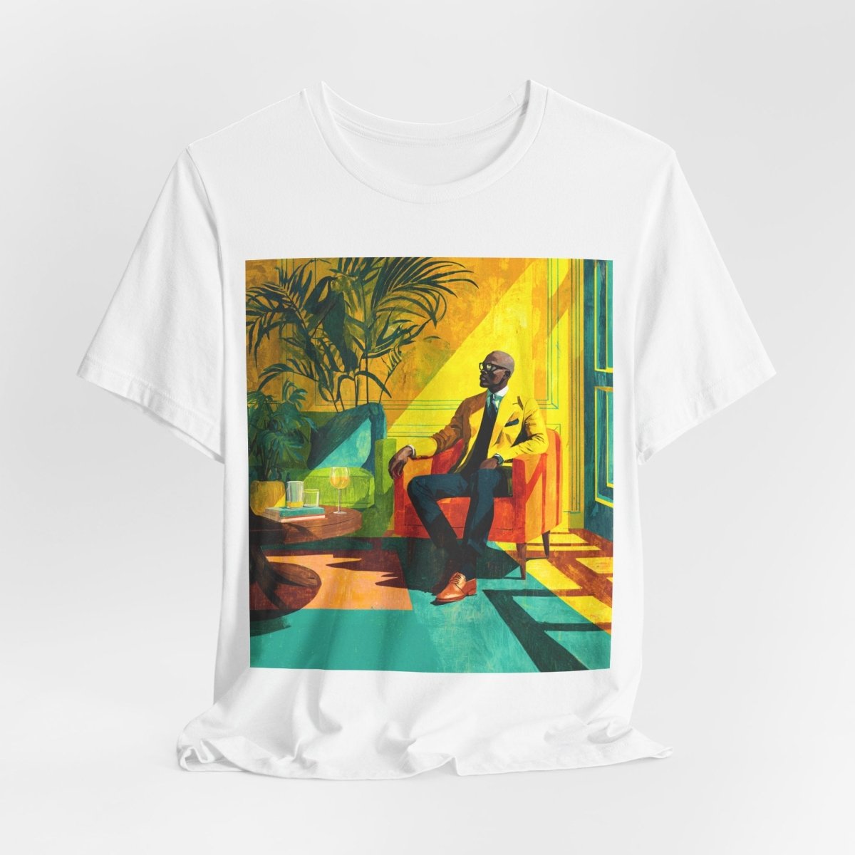 Relaxed Gentleman Shirt - Afrocentric Art by The Trini Gee