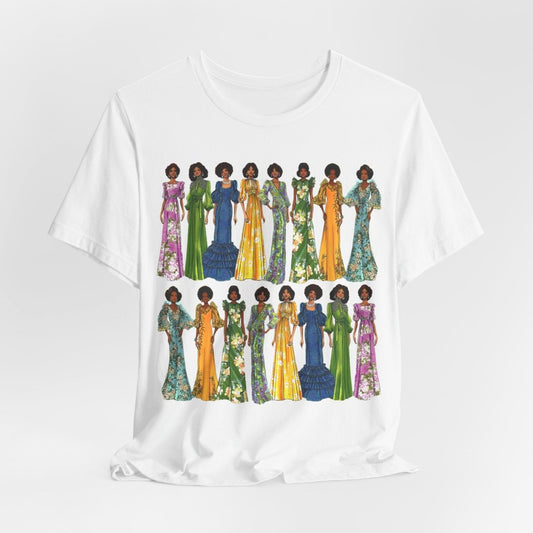 Retro Dresses Shirt - The Trini Gee