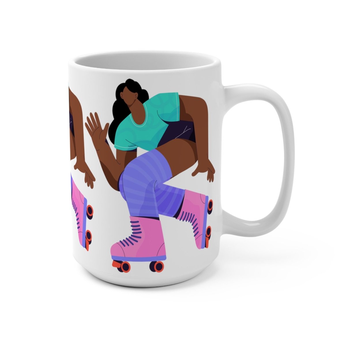 Roller Skating Mug - The Trini Gee