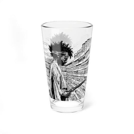 Samurai Journey 16oz Glass - The Trini Gee