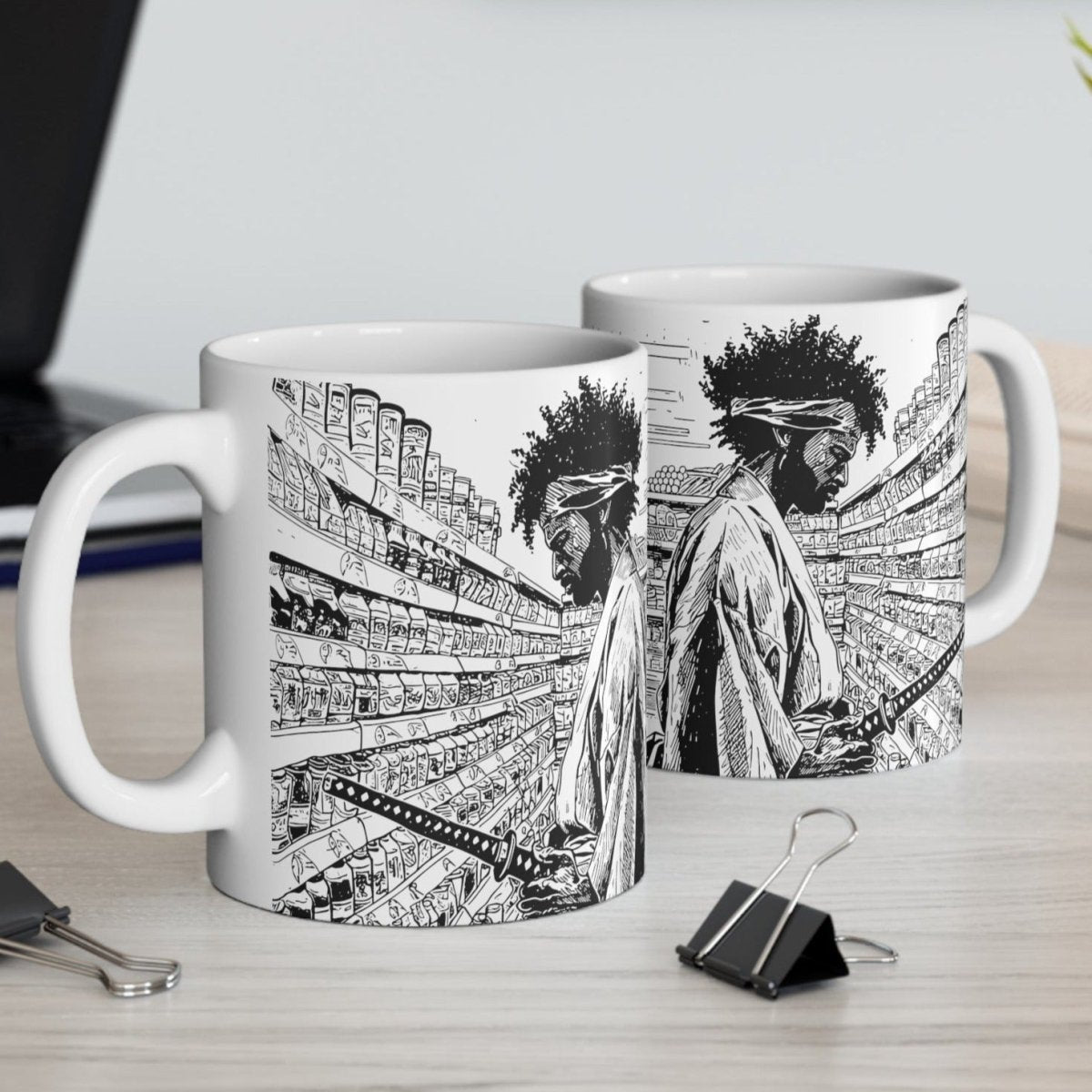 Samurai Mug - The Trini Gee