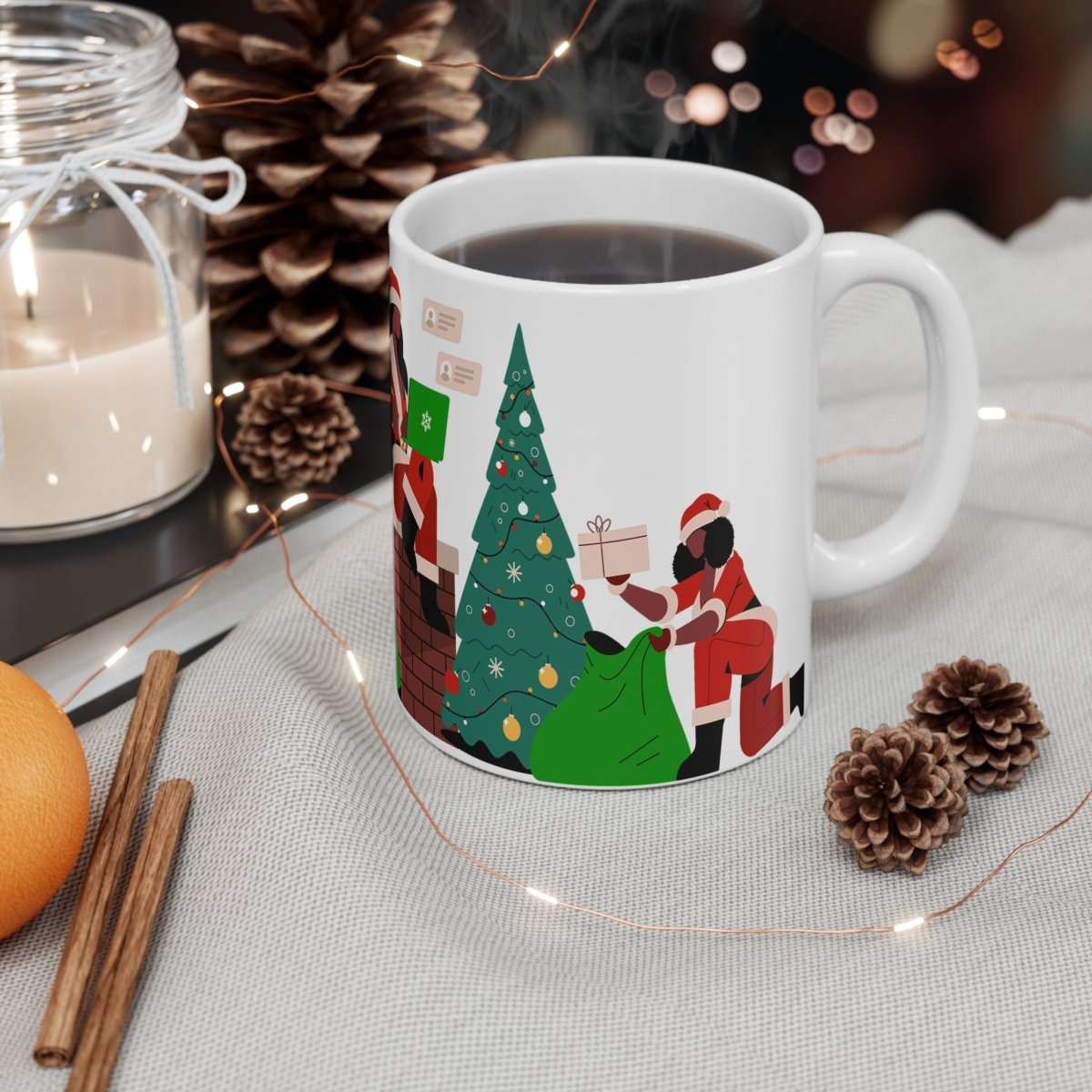 Santa Woman Mug - The Trini Gee