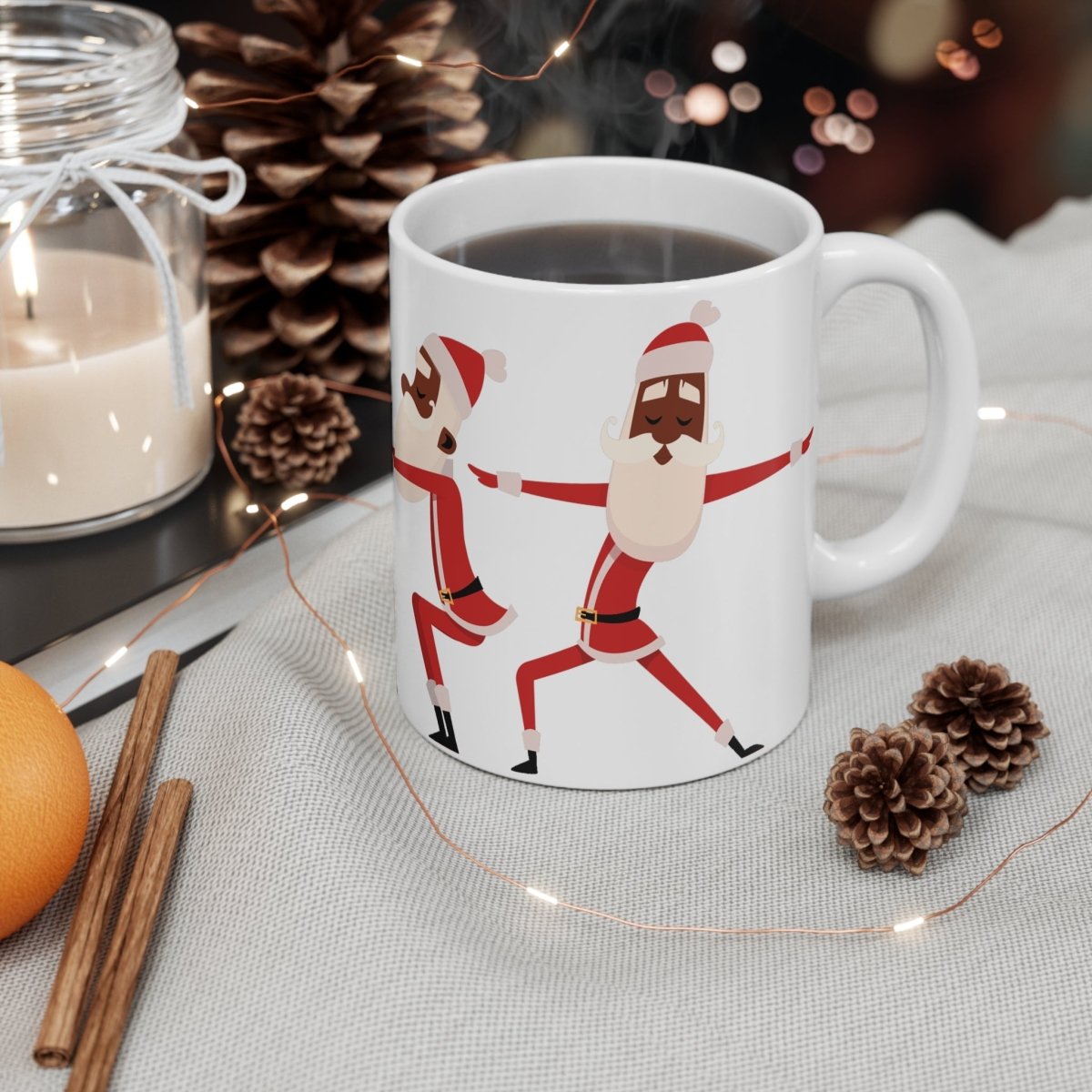 Santa Yoga Mug - The Trini Gee