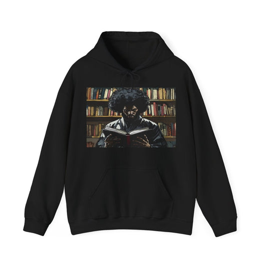 Scholar Samurai Hoodie - Afrocentric Art by The Trini Gee