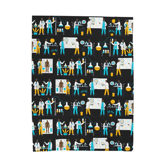 Scientists Blanket - Afrocentric Art by The Trini Gee