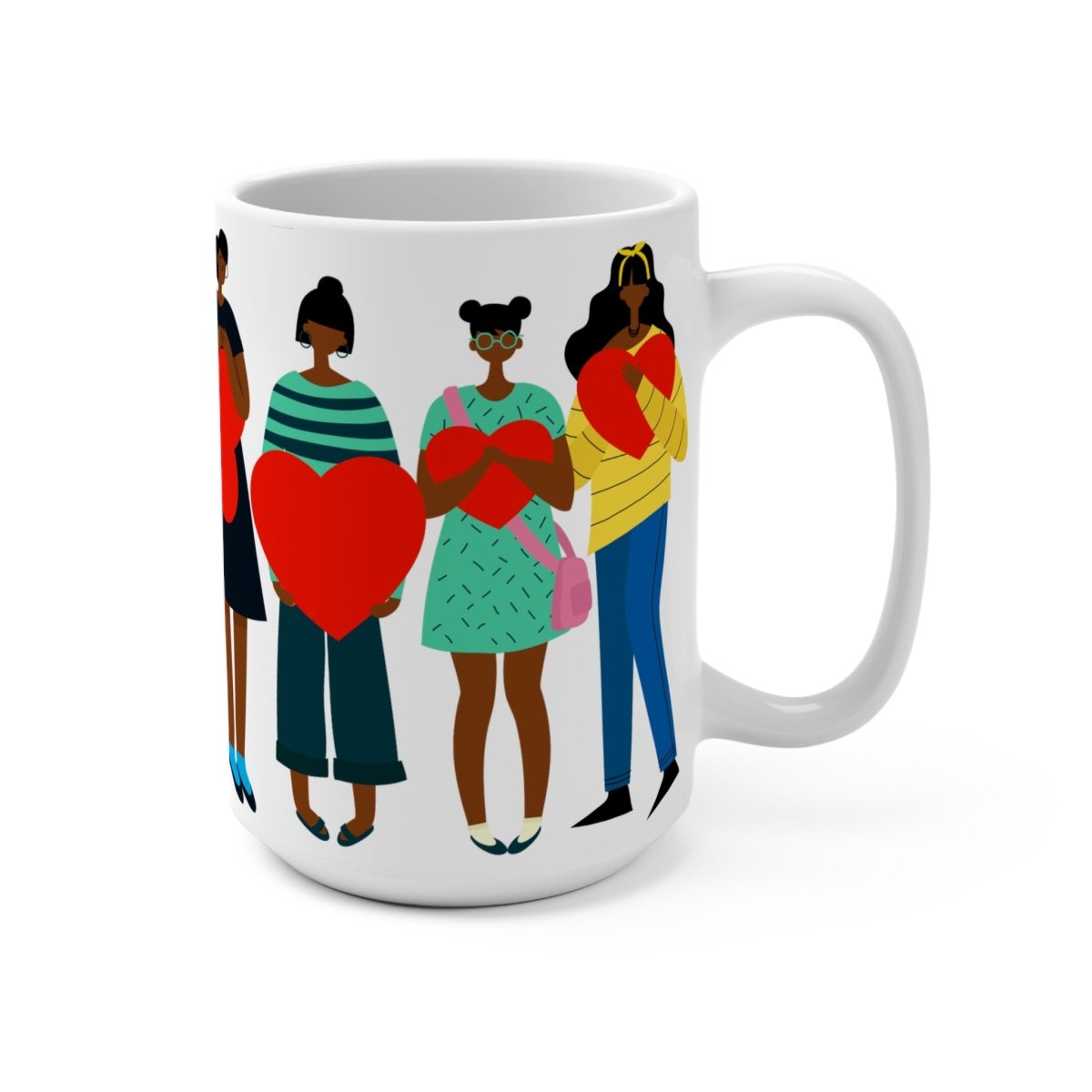 Self Love Mug - Afrocentric Art by The Trini Gee
