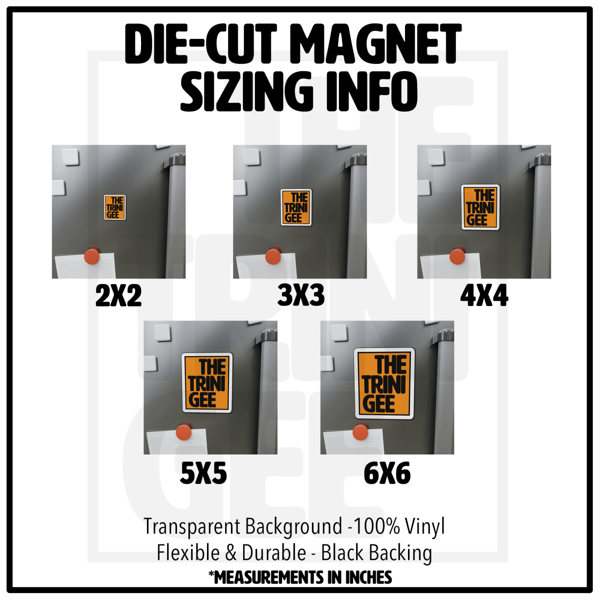 Shonuff Die - Cut Magnet - Afrocentric Art by The Trini Gee