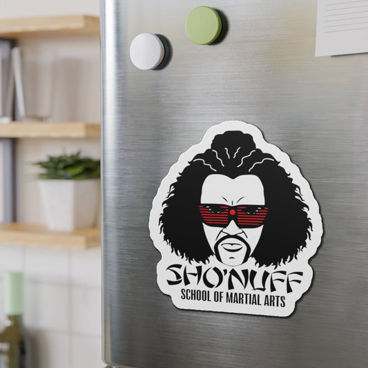 Shonuff Die - Cut Magnet - Afrocentric Art by The Trini Gee