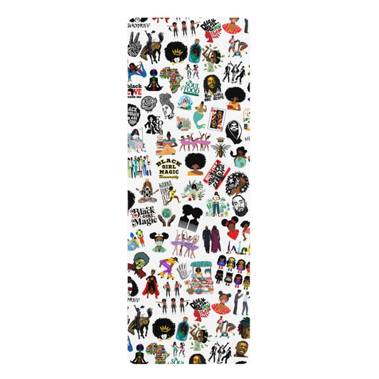 Sticker Bomb Yoga Mat - The Trini Gee