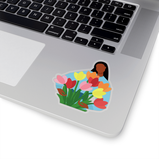 Tulips Sticker - The Trini Gee