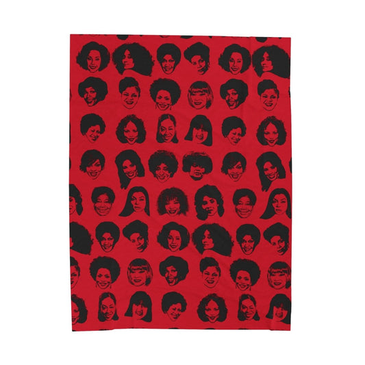 TV Moms Blanket - Afrocentric Art by The Trini Gee
