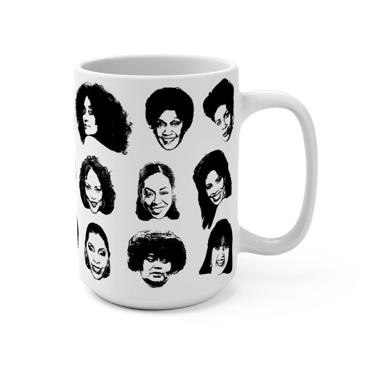 TV Moms Mug - Afrocentric Art by The Trini Gee