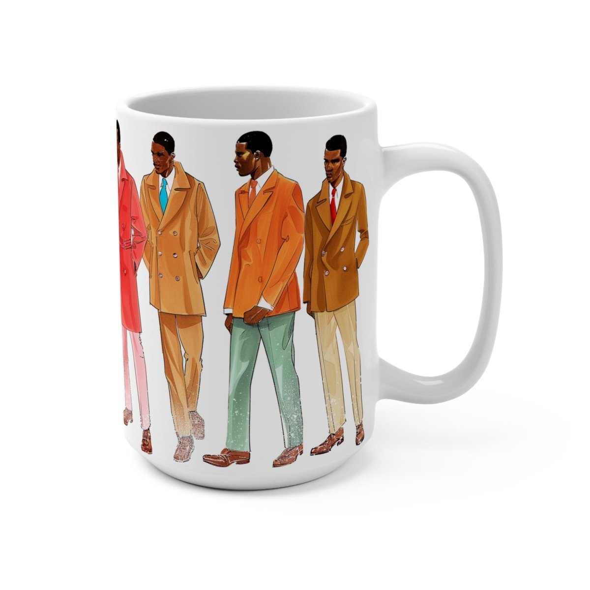 Vintage Fashion Men Mug - The Trini Gee
