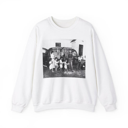 Vintage Readers Sweatshirt - Afrocentric Art by The Trini Gee