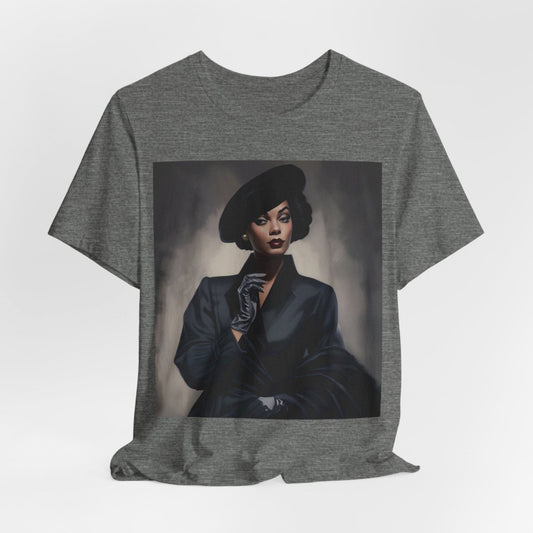 Woman in Black Shirt - The Trini Gee