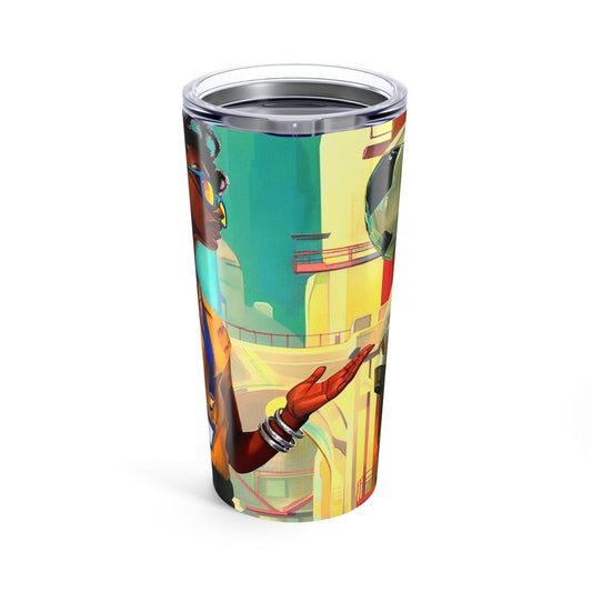 Work Robot 20oz Tumbler - The Trini Gee