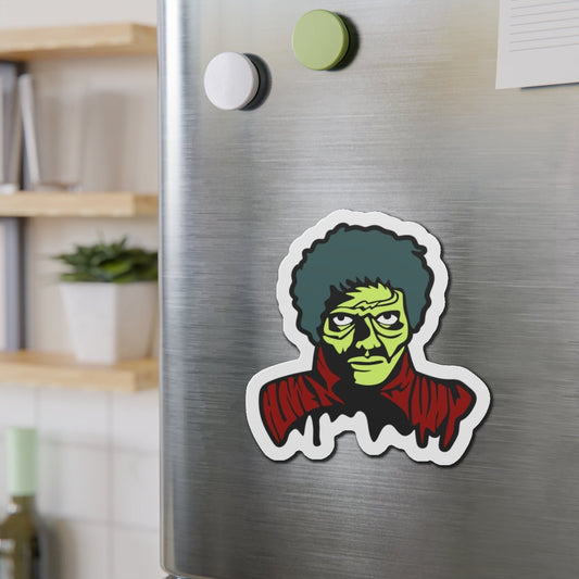 Zombie Die - Cut Magnet - Afrocentric Art by The Trini Gee