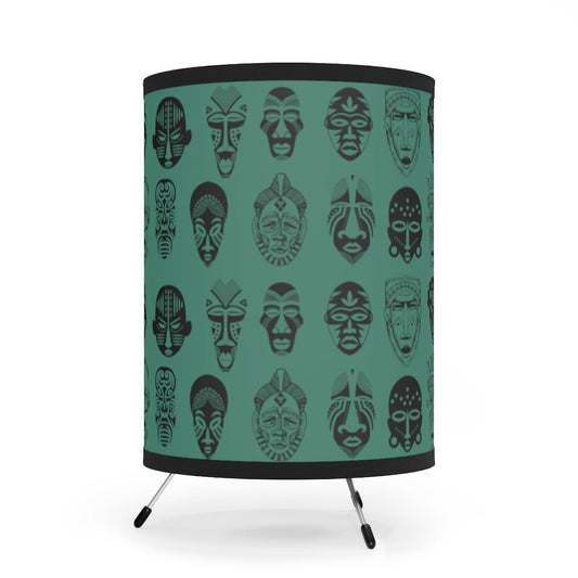 African Masks Lamp - The Trini Gee