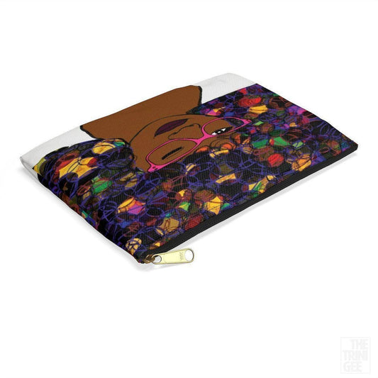 Afro Woman Pouch - The Trini Gee