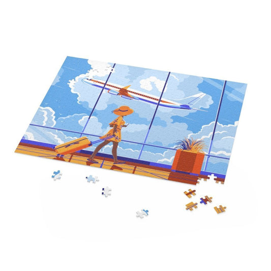 Airport Woman Puzzle - The Trini Gee
