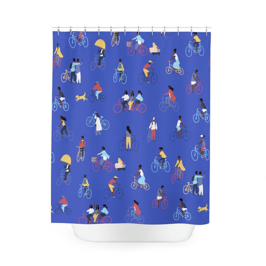 Bike Ride Shower Curtain - The Trini Gee