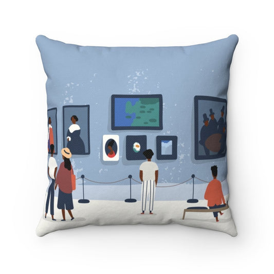 Black Art Museum Pillow - The Trini Gee