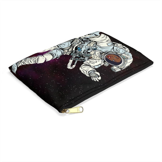 Black Astronaut Pouch - The Trini Gee