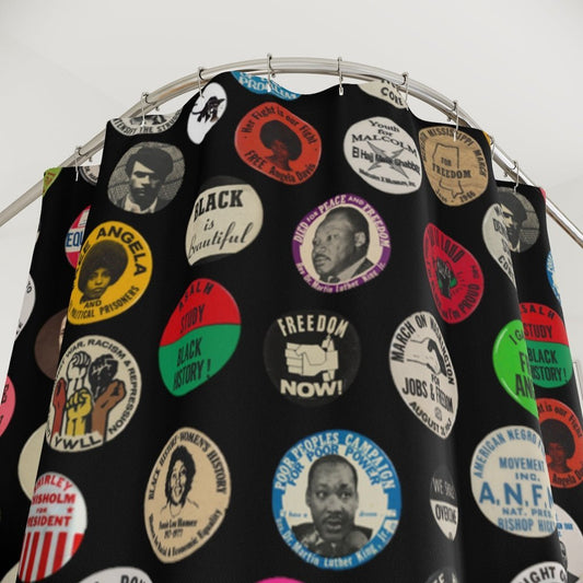 Black History Shower Curtain - The Trini Gee