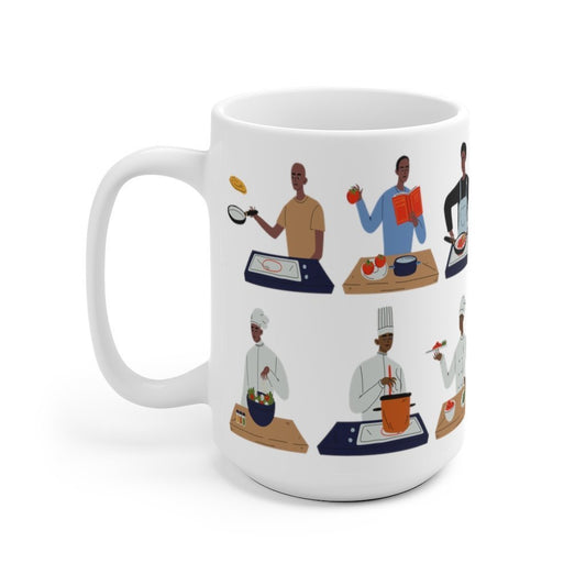 Black Male Chefs Mug - The Trini Gee