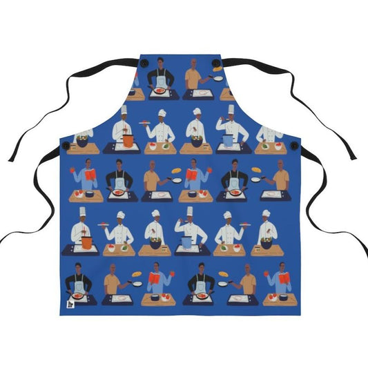 Black Men Cook Apron - The Trini Gee