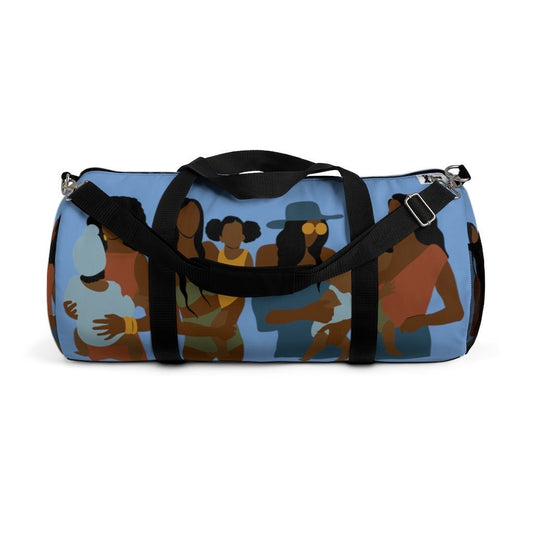 Black Motherhood Duffel Bag - The Trini Gee