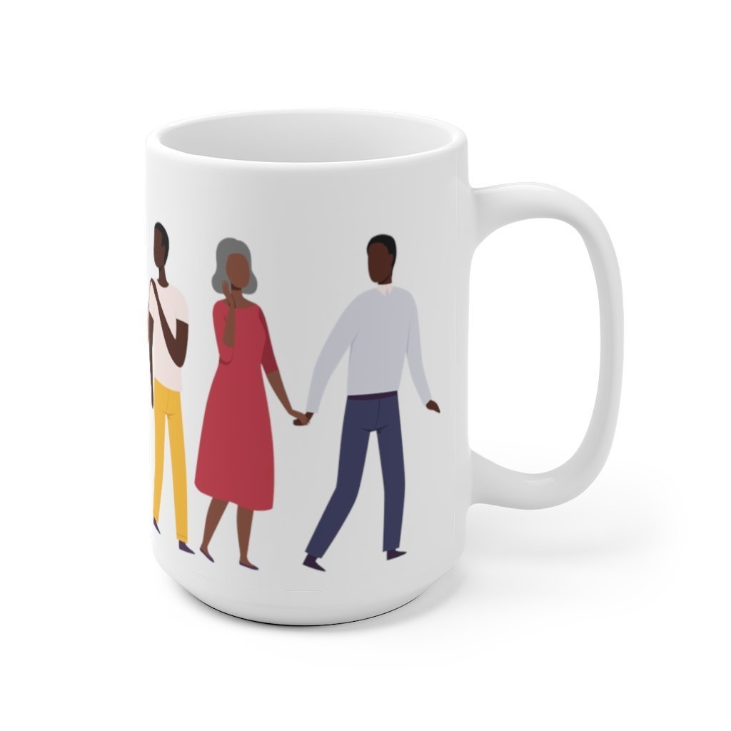 Black Motherhood Mug - The Trini Gee