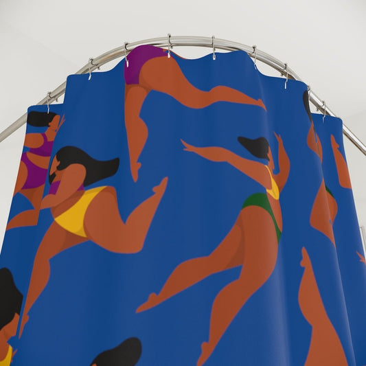 Body Positive Shower Curtain-The Trini Gee