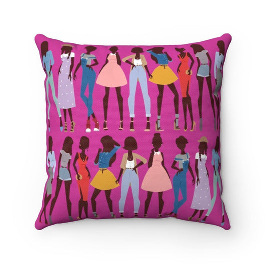 Brown Girls Pillow-The Trini Gee