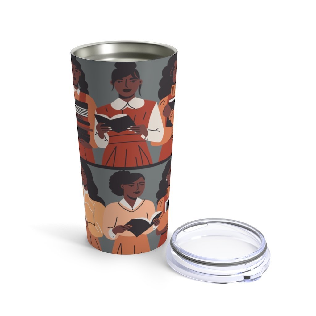 Brown Readers 20oz Tumbler – The Trini Gee