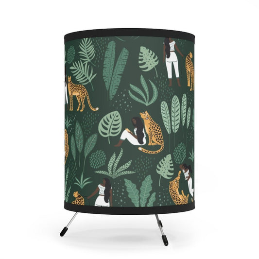 Cheetah Woman Lamp - The Trini Gee