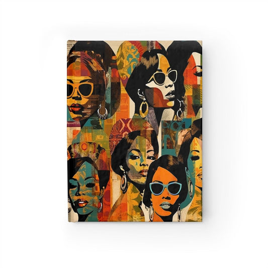 Collage Women Journal - Afrocentric Art by The Trini Gee