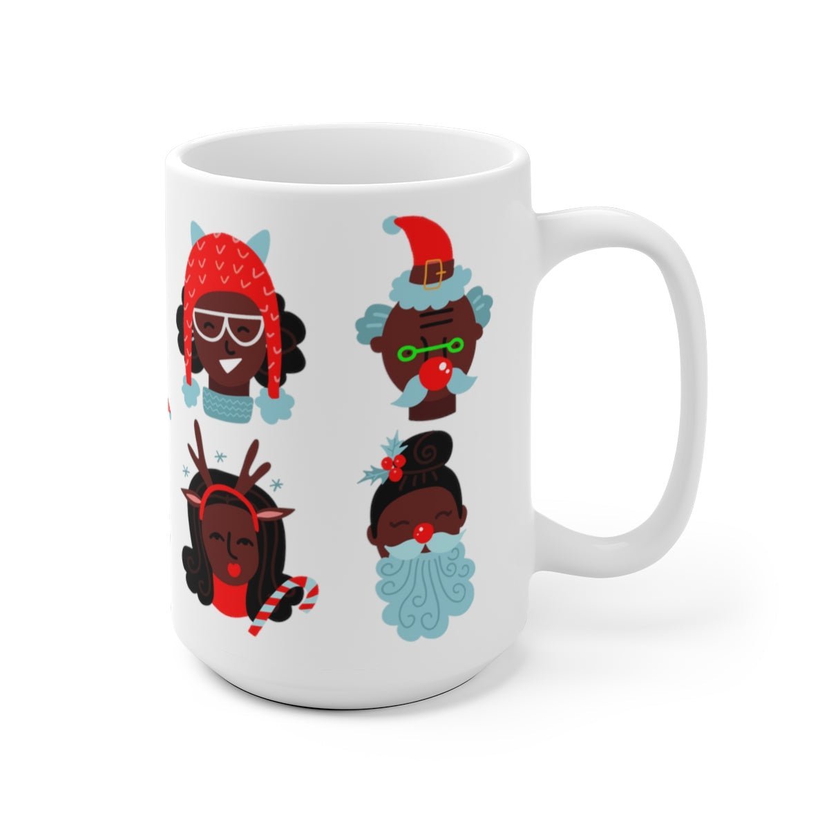 Holiday Heads Mug - The Trini Gee