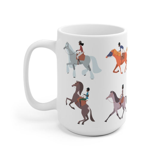 Horseback Riders Mug - The Trini Gee