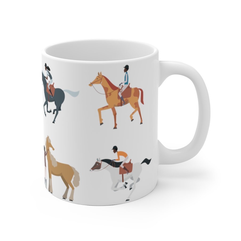 Horseback Riders Mug - The Trini Gee