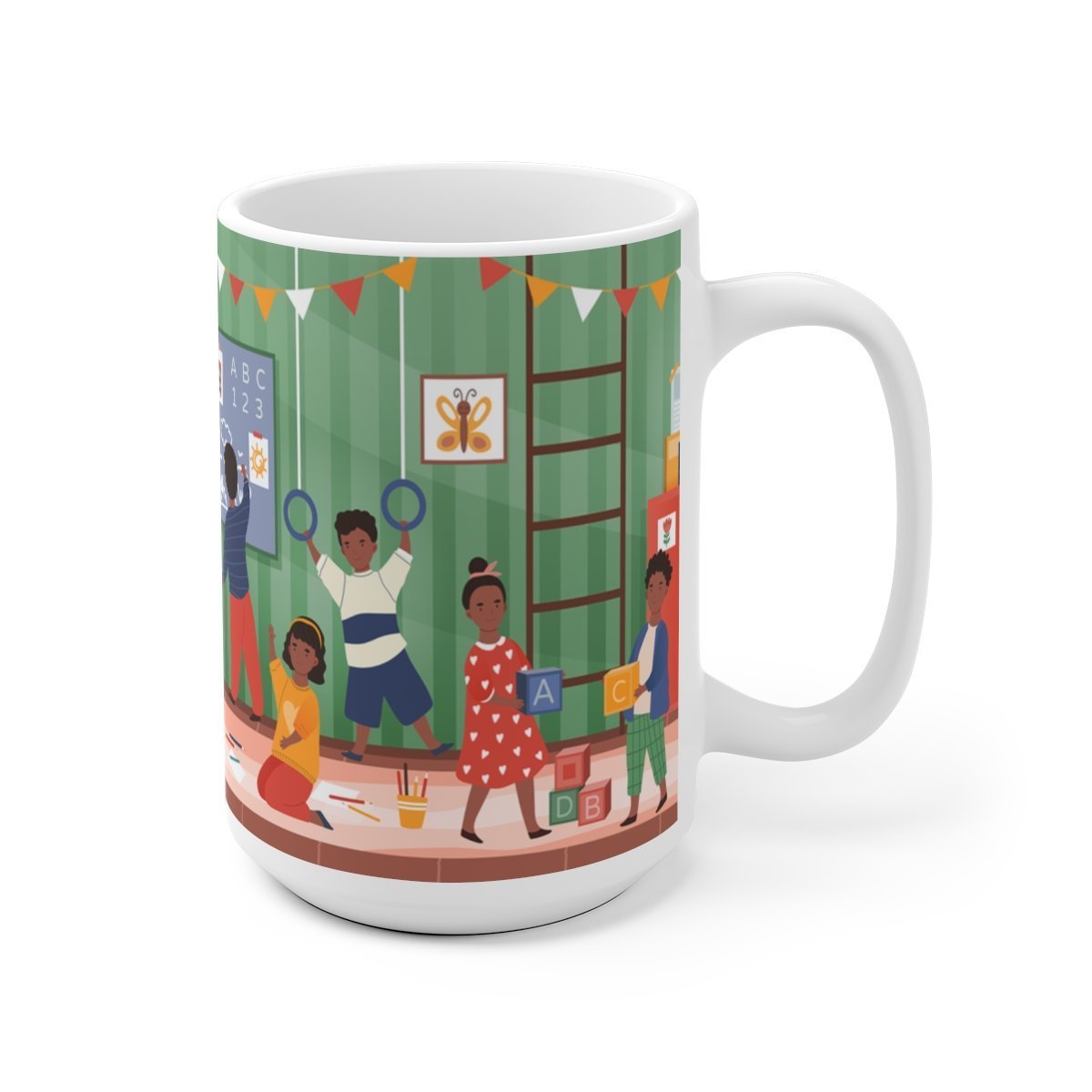 Kindergarten Teacher Mug - The Trini Gee