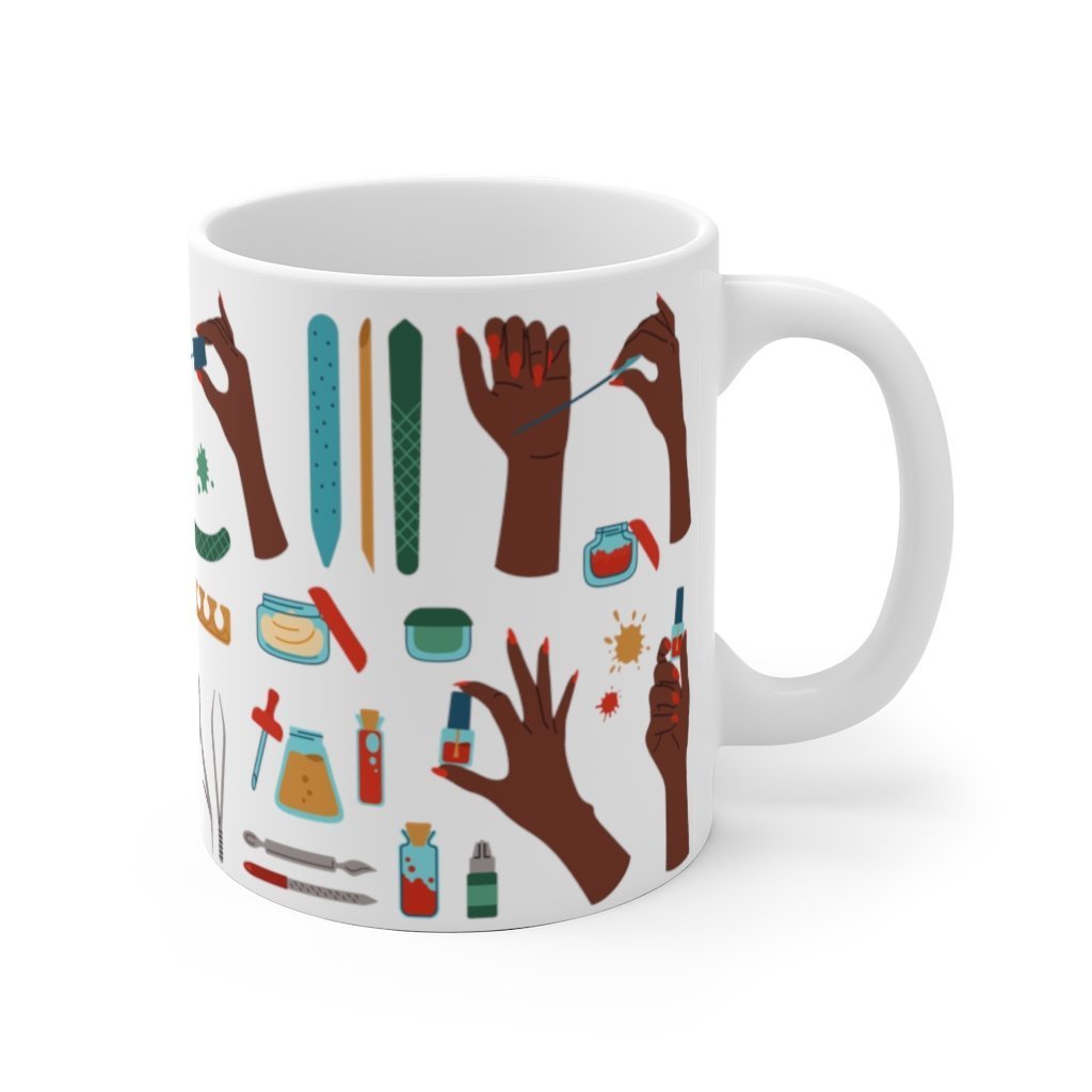 Manicured Hands Mug - The Trini Gee